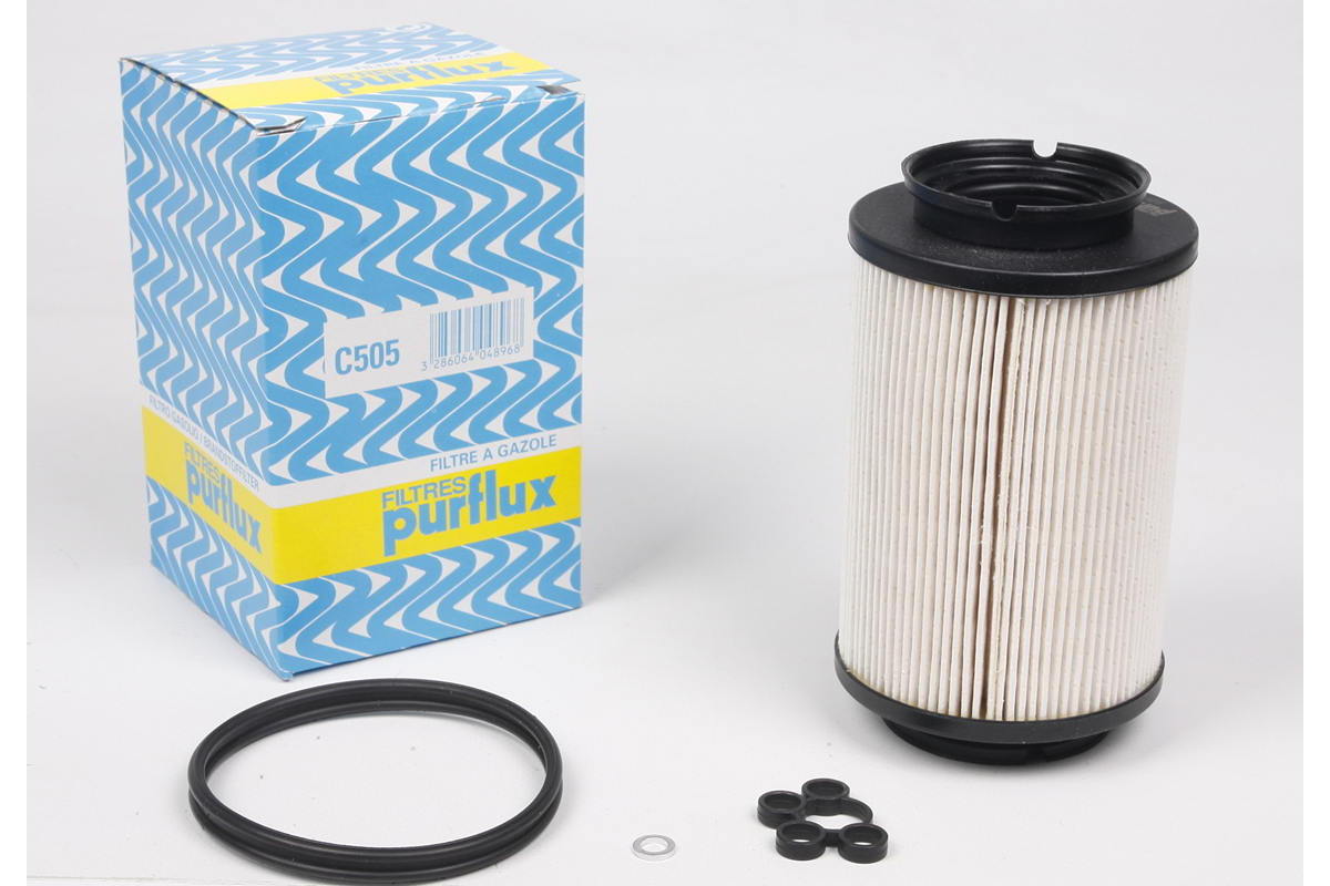 Фильтр топливный (колба № 1K0127400B / C / E / J) VW Caddy III 1.9TDI / 2.0SDI 04- C505 PURFLUX (Франция) Фильтр топливный (колба № 1K0127400B / C / E / J) VW Caddy III 1.9TDI / 2.0SDI 04- C505 PURFLUX (Франция)