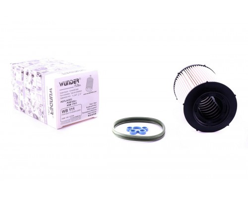 Фильтр топливный (колба № 1K0127400B / C / E / J) VW Caddy III 1.9TDI / 2.0SDI 04- WB-111 WUNDER (Турция)