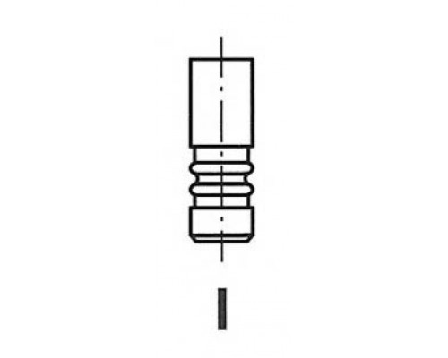Клапан выпускной VW Transporter T5 1.9TDI (двиг. BRR / BRS) / 2.5TDI (двиг. BNZ / BPC) 2003-2009 6209/BM FRECCIA (Италия)