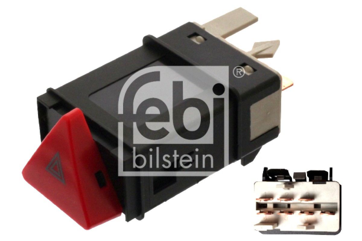 Кнопка аварийного сигнала VW Transporter T4 1990-2003 44393 FEBI (Германия) Кнопка аварийного сигнала VW Transporter T4 1990-2003 44393 FEBI (Германия)
