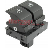 Кнопка стеклоподъемника двойная левая (водительская) VW Caddy III 04- 0916307 METZGER (Германия)