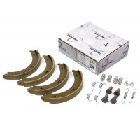 Колодки ручника (180x20, с пружинками) MB Vito 638 1996-2003 02.35.046 TRUCKTEC (Германия)