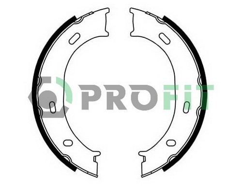Колодки ручника (без пружинок) MB Sprinter 208-316 1995-2006 5001-0624 PROFIT (Чехия)