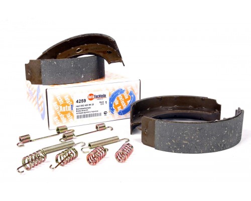 Колодки ручника (с пружинками, со сдвоенным колесом) VW LT 46 1996-2006 4259 AUTOTECHTEILE (Германия)
