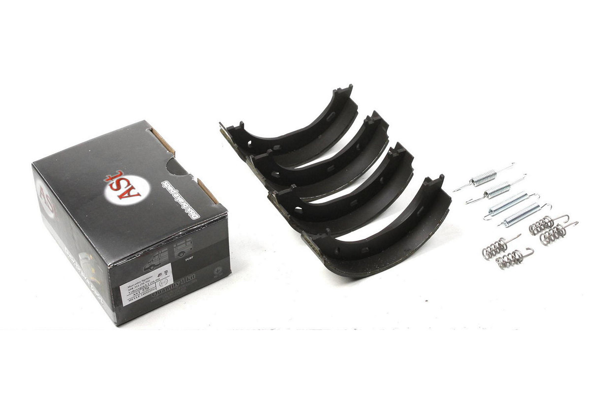 Колодки ручника (с пружинками) VW LT 28-35 1996-2006 AST570 AST Колодки ручника (с пружинками) VW LT 28-35 1996-2006 AST570 AST