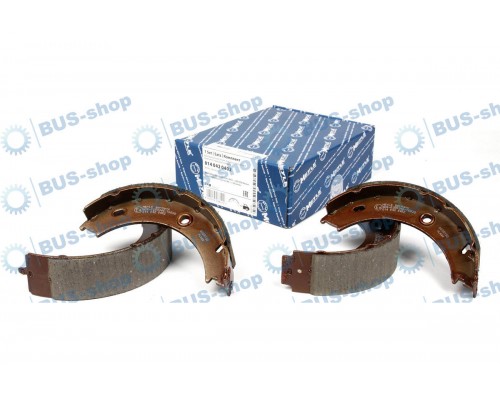 Колодки ручника (со сдвоенным колесом, без пружинок) MB Sprinter 408-416 1995-2006 0140420402 MEYLE (Германия)