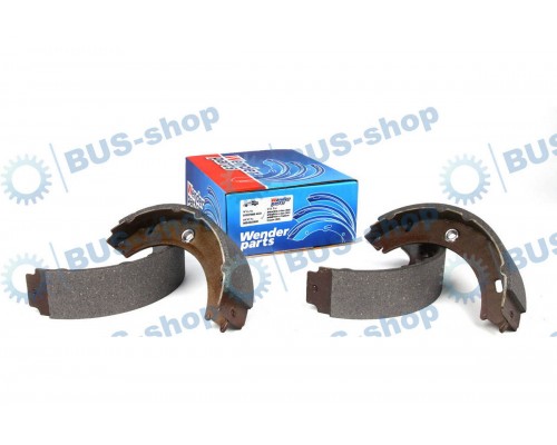 Колодки ручника (со сдвоенным колесом, без пружинок) MB Sprinter 408-416 1995-2006 9105790040.0 WENDER PARTS (Турция)