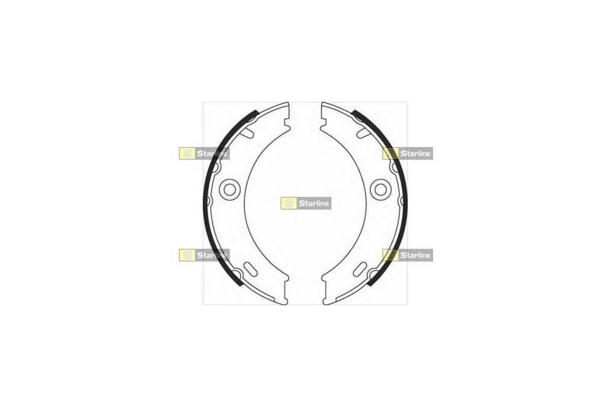 Колодки ручника (со сдвоенным колесом, без пружинок) MB Sprinter 408-416 1995-2006 BC07970 STARLINE (Чехия) Колодки ручника (со сдвоенным колесом, без пружинок) MB Sprinter 408-416 1995-2006 BC07970 STARLINE (Чехия)