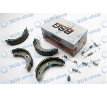 Колодки ручника (со сдвоенным колесом, с пружинками) MB Sprinter 408-416 1995-2006 60-205-005 BSG (Турция)