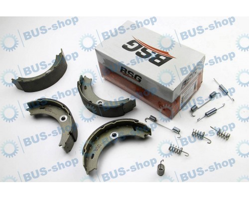 Колодки ручника (со сдвоенным колесом, с пружинками) MB Sprinter 408-416 1995-2006 60-205-005 BSG (Турция)