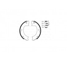 Колодки ручника (со сдвоенным колесом, с пружинками) VW Crafter 2006- 0986487751 BOSCH (Германия)