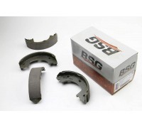 Колодки ручника (со сдвоенным колесом, с пружинками) VW Crafter 2006- 60-205-013 BSG (Турция)