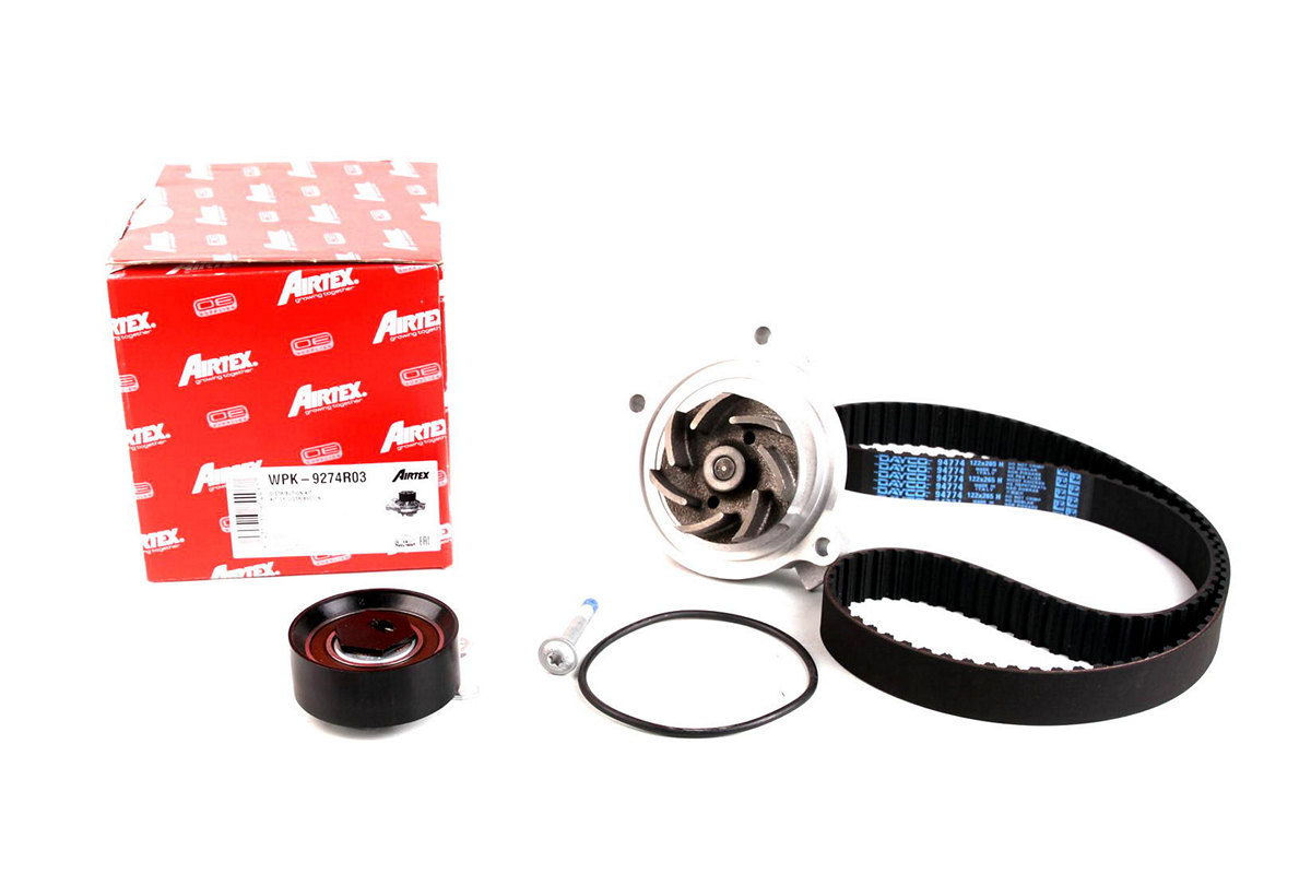 Комплект ГРМ + помпа VW LT 2.5TDI 96-06 WPK-9274R03 AIRTEX (Испания) Комплект ГРМ + помпа VW LT 2.5TDI 96-06 WPK-9274R03 AIRTEX (Испания)