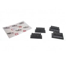 Комплект подушек передней железной рессоры VW LT 28-46 1996-2006 201111 SOLGY (Испания)