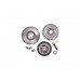 Комплект сцепления (корзина, диск, выжимной) VW Caddy III 2.0TDI 81kW 10- 835159 VALEO (Франция)