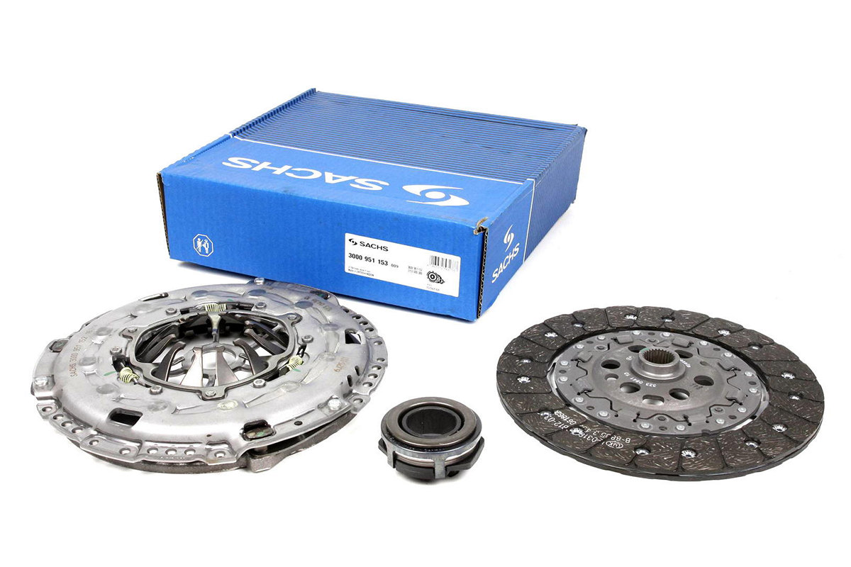 Комплект сцепления LuK (корзина, диск, выжимной) VW Transporter T5 1.9TDI 03- 3000951153 SACHS (Германия) Комплект сцепления LuK (корзина, диск, выжимной) VW Transporter T5 1.9TDI 03- 3000951153 SACHS (Германия)