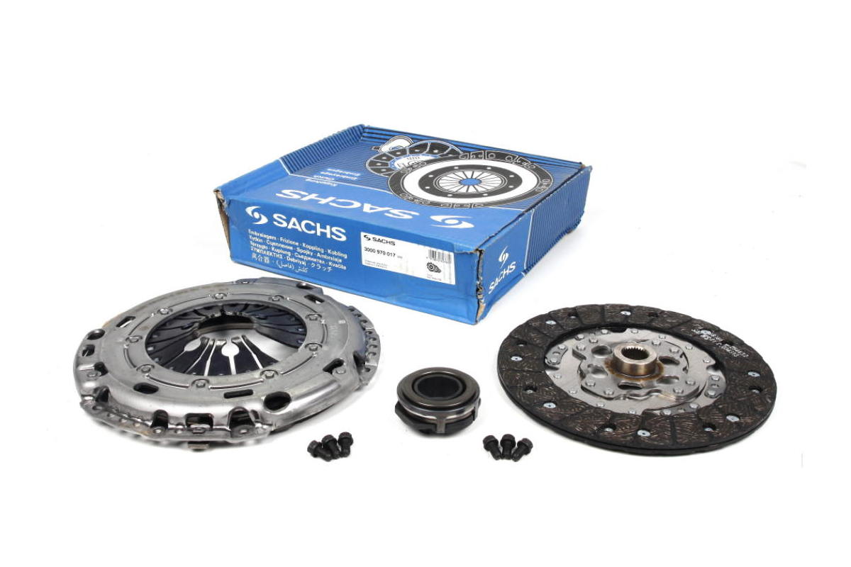 Комплект сцепления SACHS (корзина, диск, выжимной) VW Caddy III 1.9TDI 77kW 04- 3000 970 017 SACHS (Германия) Комплект сцепления SACHS (корзина, диск, выжимной) VW Caddy III 1.9TDI 77kW 04- 3000 970 017 SACHS (Германия)