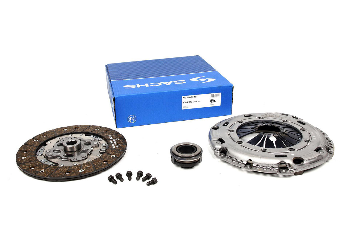 Комплект сцепления SACHS (корзина, диск, выжимной) VW Transporter T5 1.9TDI 03- 3000 970 058 SACHS (Германия) Комплект сцепления SACHS (корзина, диск, выжимной) VW Transporter T5 1.9TDI 03- 3000 970 058 SACHS (Германия)