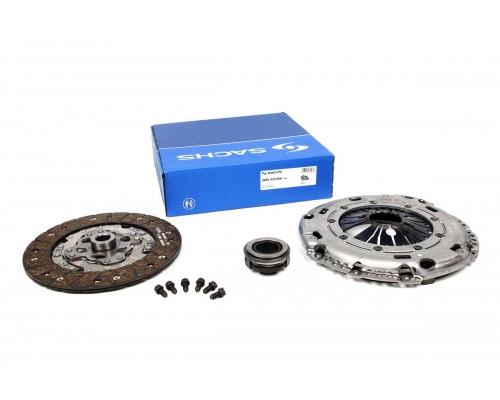 Комплект сцепления SACHS (корзина, диск, выжимной) VW Transporter T5 1.9TDI 03- 3000 970 058 SACHS (Германия)