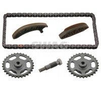 Комплект цепи ГРМ (+2 шестерни, двигатель: OM651) MB Sprinter 2.2CDI 2009- 10936593 SWAG (Германия)