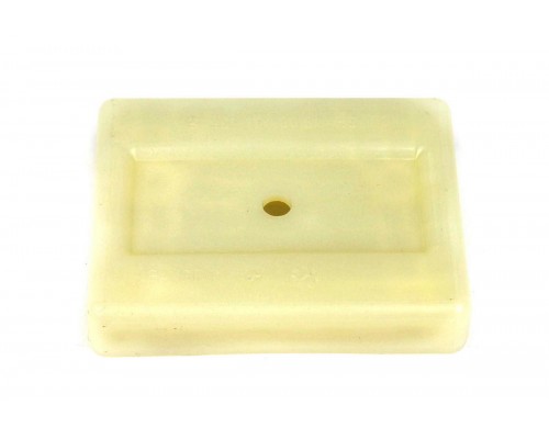 Кронштейн подушки передней рессоры (левый, белый) VW LT 28-46 1996-2006 9013220084 MERCEDES (Оригинал, Германия)