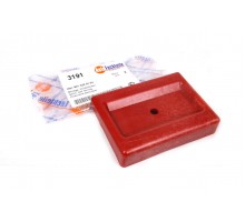 Кронштейн подушки передней рессоры (правый, красный) VW LT 28-46 1996-2006 3191 AUTOTECHTEILE (Германия)