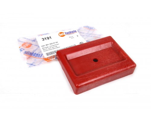 Кронштейн подушки передней рессоры (правый, красный) VW LT 28-46 1996-2006 3191 AUTOTECHTEILE (Германия)