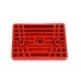 Кронштейн подушки передней рессоры (правый, красный) VW LT 28-46 1996-2006 9013220184 MERCEDES (Оригинал, Германия)