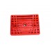 Кронштейн подушки передней рессоры (правый, красный) VW LT 28-46 1996-2006 9013220184 ROTWEISS (Турция)