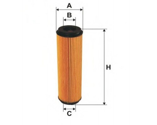 Масляный фильтр (154х47х21мм) MB Vito 639 3.2 / 3.5 / 3.7 (бензин) 2006- L050 MISFAT (Польша)