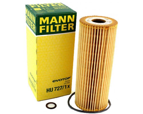 Масляный фильтр VW LT 2.3 1996-2006 HU727/1x MANN (Германия)