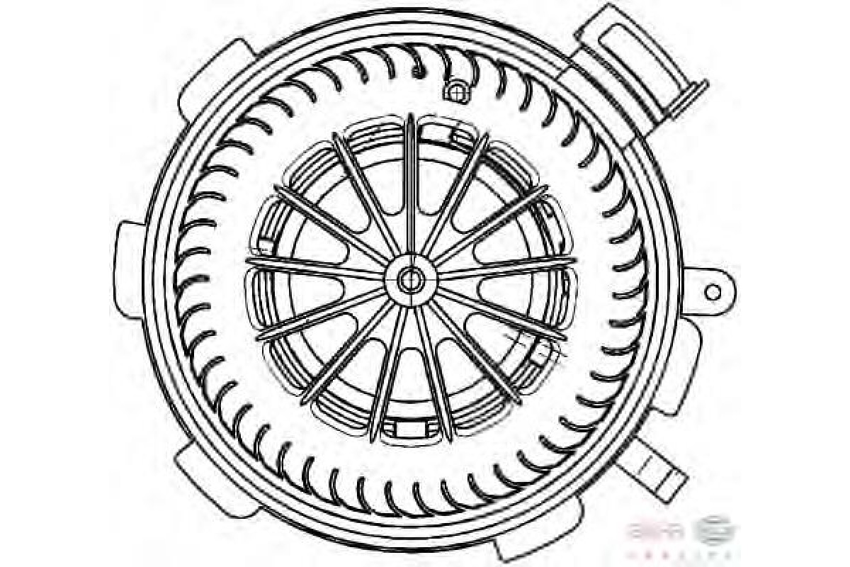 Моторчик печки (с кондиционером) VW Crafter 2006- 343435 KALE Моторчик печки (с кондиционером) VW Crafter 2006- 343435 KALE
