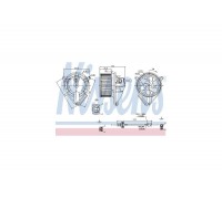 Моторчик печки VW LT 1996-2006 87039 NISSENS (Дания)
