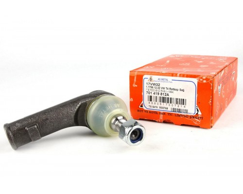Наконечник рулевой тяги правый (конус 16mm) VW Transporter T4 90-96 17VW32 ASMETAL (Турция)