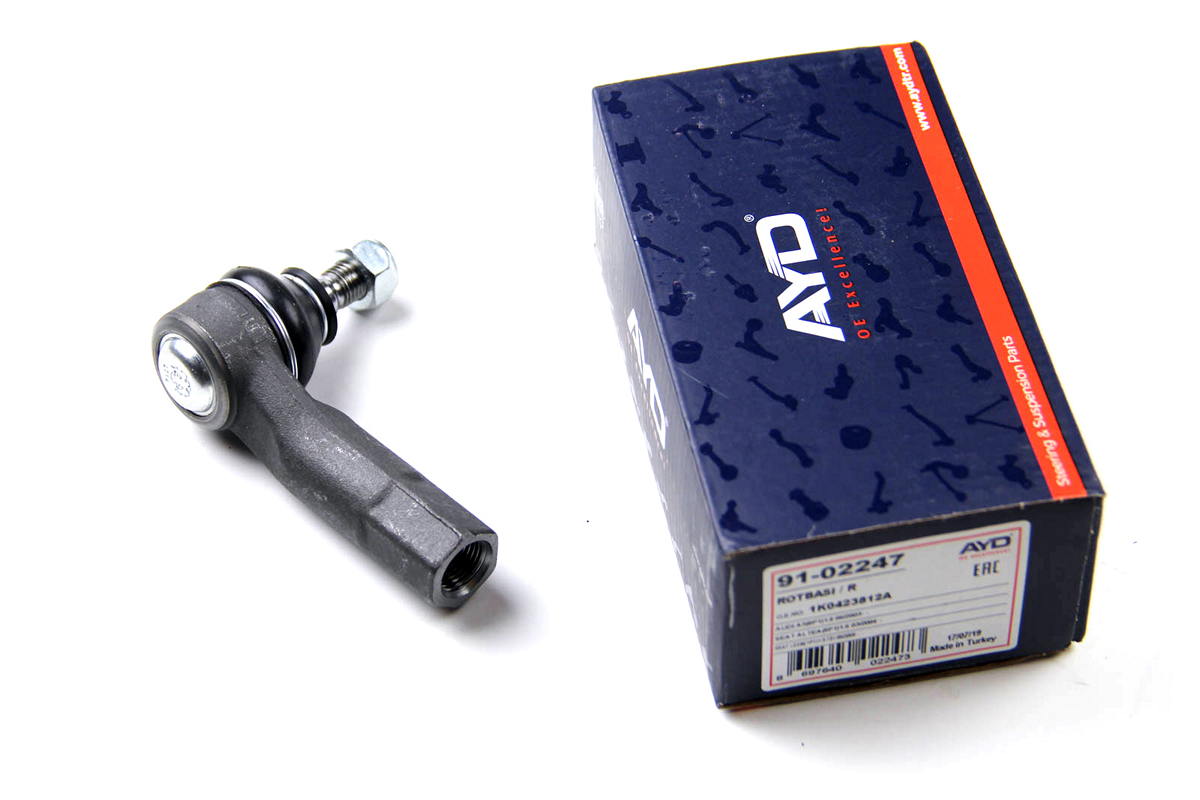Наконечник рулевой тяги правый VW Caddy III 04- 91-02247 AYD (Турция) Наконечник рулевой тяги правый VW Caddy III 04- 91-02247 AYD (Турция)