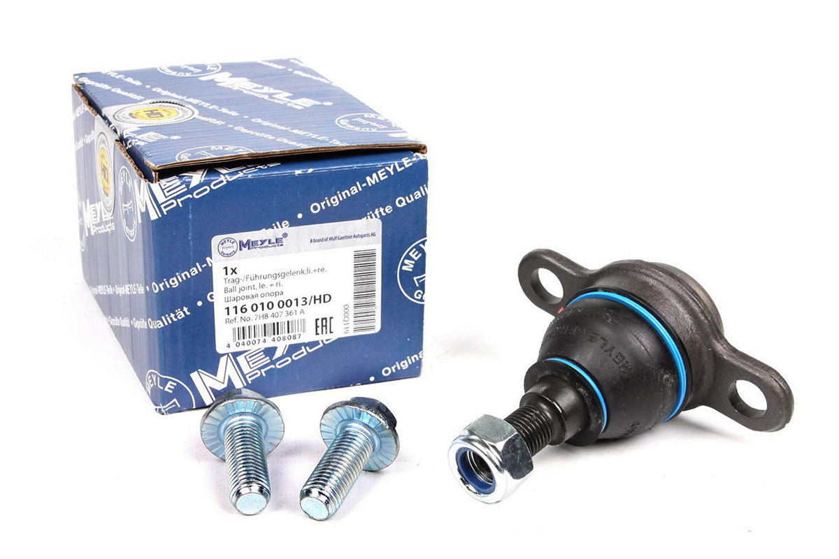 Опора шаровая (усиленная, фургон, до 3.2т) VW Transporter T5 03- 1160100013/HD MEYLE (Германия) Опора шаровая (усиленная, фургон, до 3.2т) VW Transporter T5 03- 1160100013/HD MEYLE (Германия)