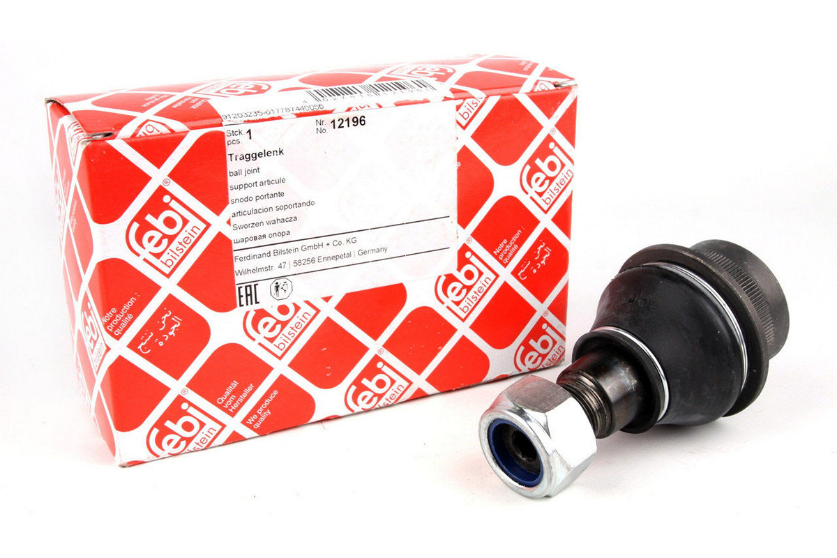 Опора шаровая VW LT 28-46 1996-2006 12196 FEBI (Германия) Опора шаровая VW LT 28-46 1996-2006 12196 FEBI (Германия)