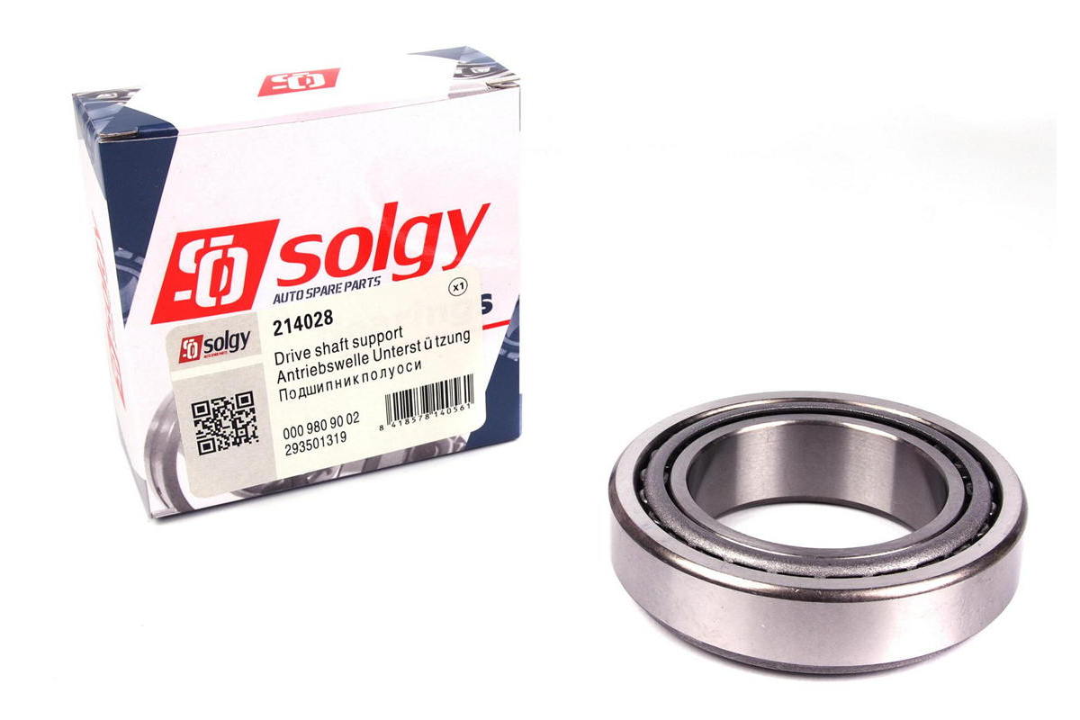 Подшипник полуоси (большой, 55x90x23мм) MB Sprinter 1995-2006 214028 SOLGY (Испания) Подшипник полуоси (большой, 55x90x23мм) MB Sprinter 1995-2006 214028 SOLGY (Испания)
