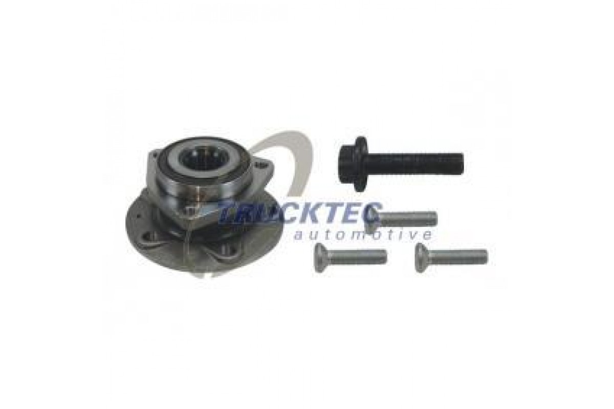 Подшипник ступицы передней (комплект, 3 болта) VW Caddy III 04- 07.31.251 TRUCKTEC (Германия) Подшипник ступицы передней (комплект, 3 болта) VW Caddy III 04- 07.31.251 TRUCKTEC (Германия)