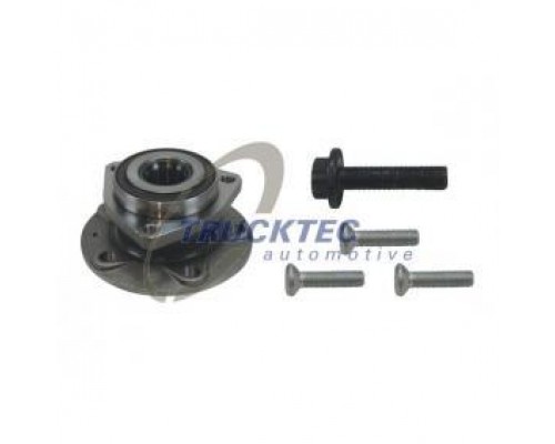 Подшипник ступицы передней (комплект, 3 болта) VW Caddy III 04- 07.31.251 TRUCKTEC (Германия)