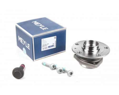 Подшипник ступицы передней (комплект, 3 болта) VW Caddy III 04- 1006501003 MEYLE (Германия)