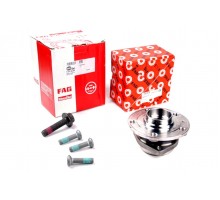 Подшипник ступицы передней (комплект, 3 болта) VW Caddy III 04- 713610990 FAG (Германия)
