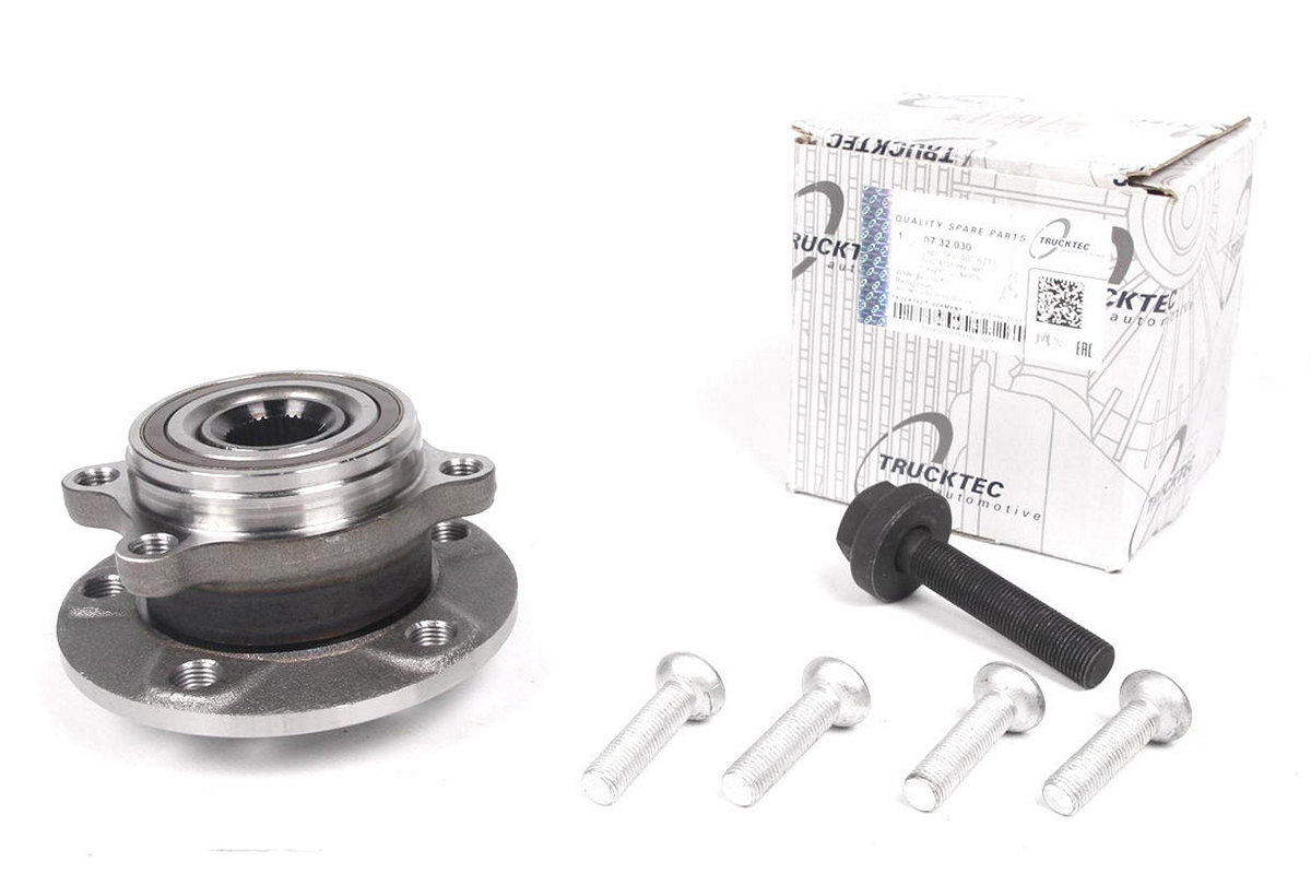 Подшипник ступицы передней (комплект, 4 болта) VW Caddy III 04- 07.32.030 TRUCKTEC (Германия)