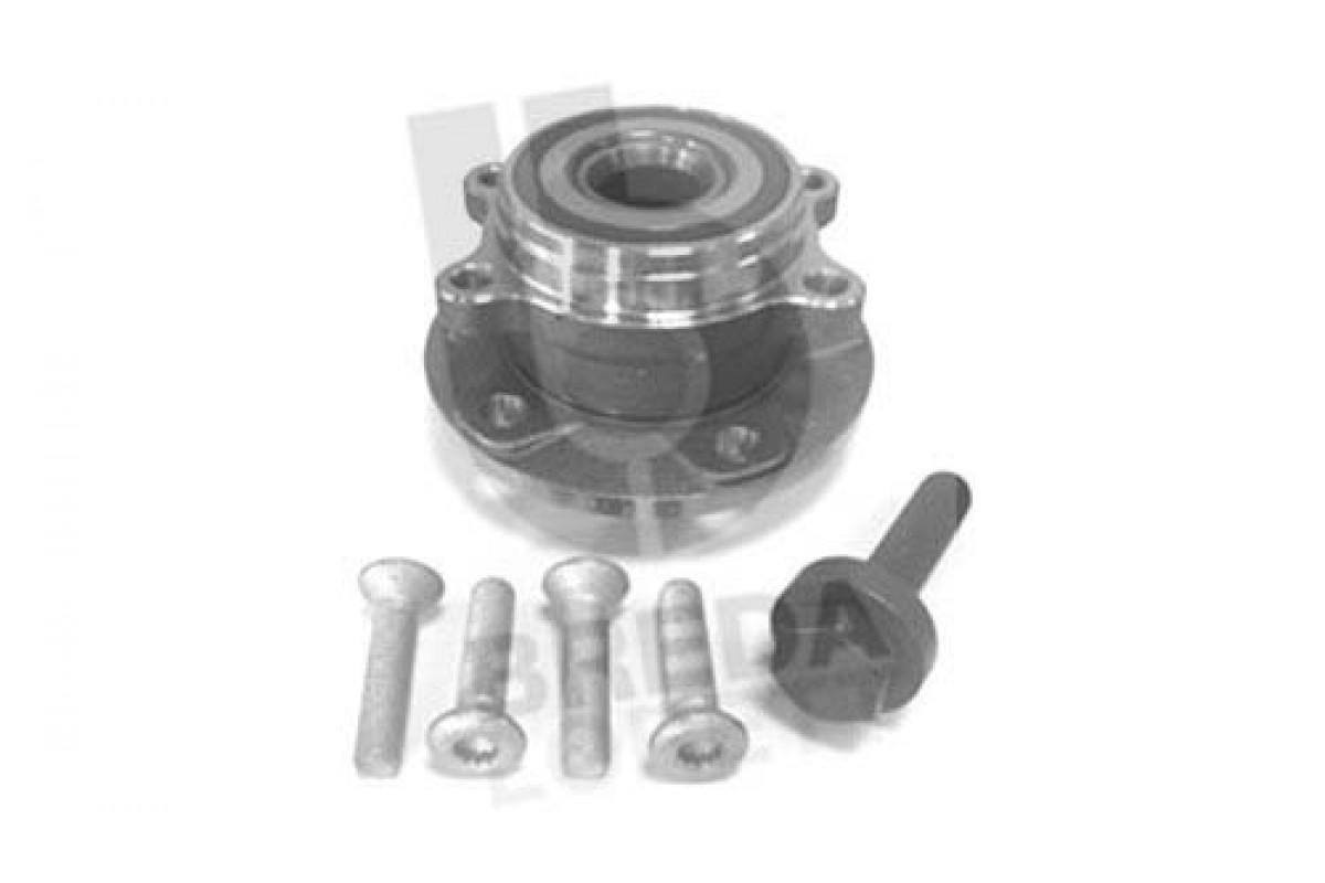 Подшипник ступицы передней (комплект, 4 болта) VW Caddy III 04- KRT2317 BREDA LORETT (Италия)