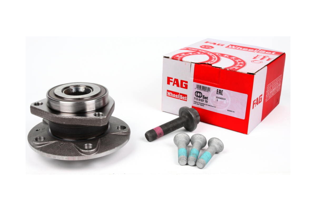 Подшипник ступицы передней (ступица, комплект,3 болта) VW Caddy III 04- 713 6107 70 FAG (Германия) Подшипник ступицы передней (ступица, комплект,3 болта) VW Caddy III 04- 713 6107 70 FAG (Германия)