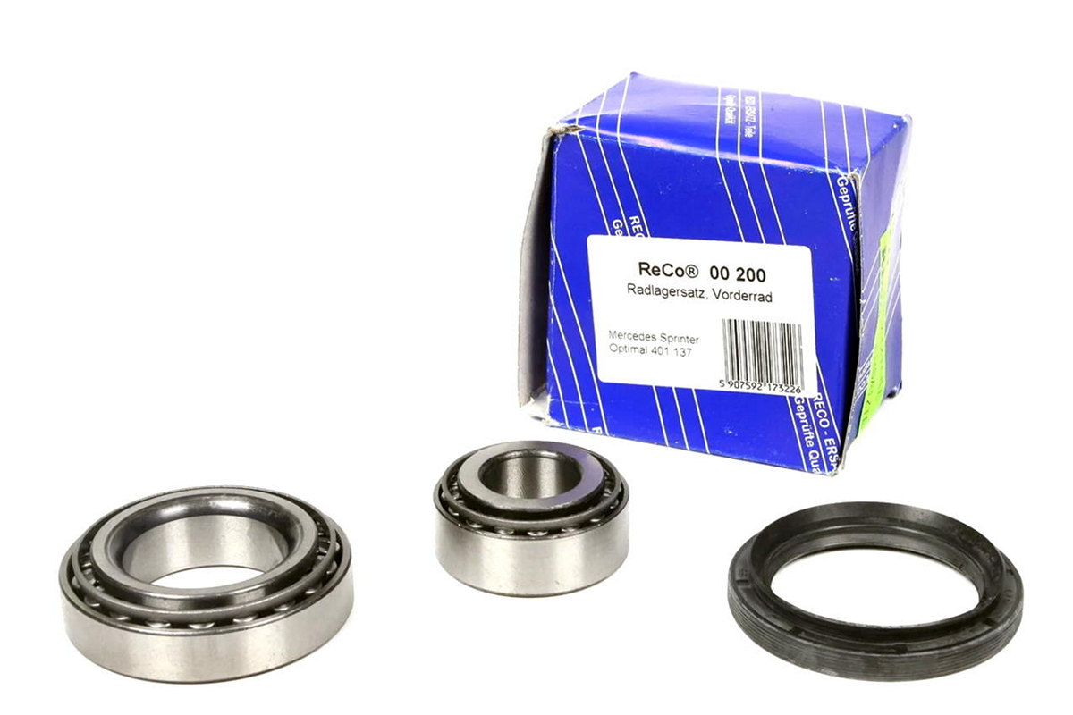 Подшипник ступицы передний (комплект) VW LT 28-46 1996-2006 00200 RECO (Польша) Подшипник ступицы передний (комплект) VW LT 28-46 1996-2006 00200 RECO (Польша)