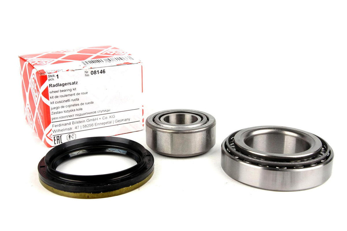 Подшипник ступицы передний (комплект) VW LT 28-46 1996-2006 08146 FEBI (Германия)