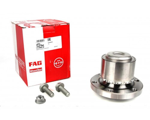 Подшипник ступицы передний (ступица, от 1850кг) VW Crafter 2006- 713668020 FAG (Германия)