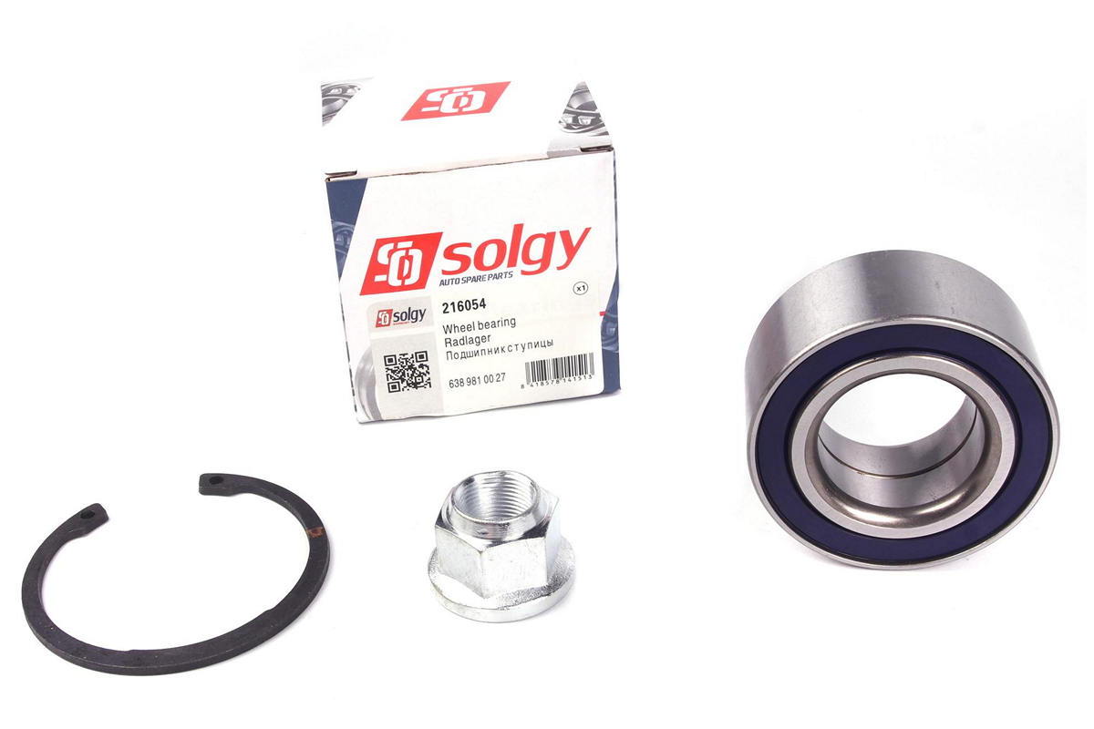 Подшипник ступицы передний / задний (комплект) MB Vito 638 1996-2003 216054 SOLGY (Испания) Подшипник ступицы передний / задний (комплект) MB Vito 638 1996-2003 216054 SOLGY (Испания)