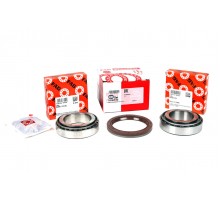 Подшипник ступицы задний (комплект, со сдвоенным колесом) VW LT 46 1996-2006 713667040 FAG (Германия)